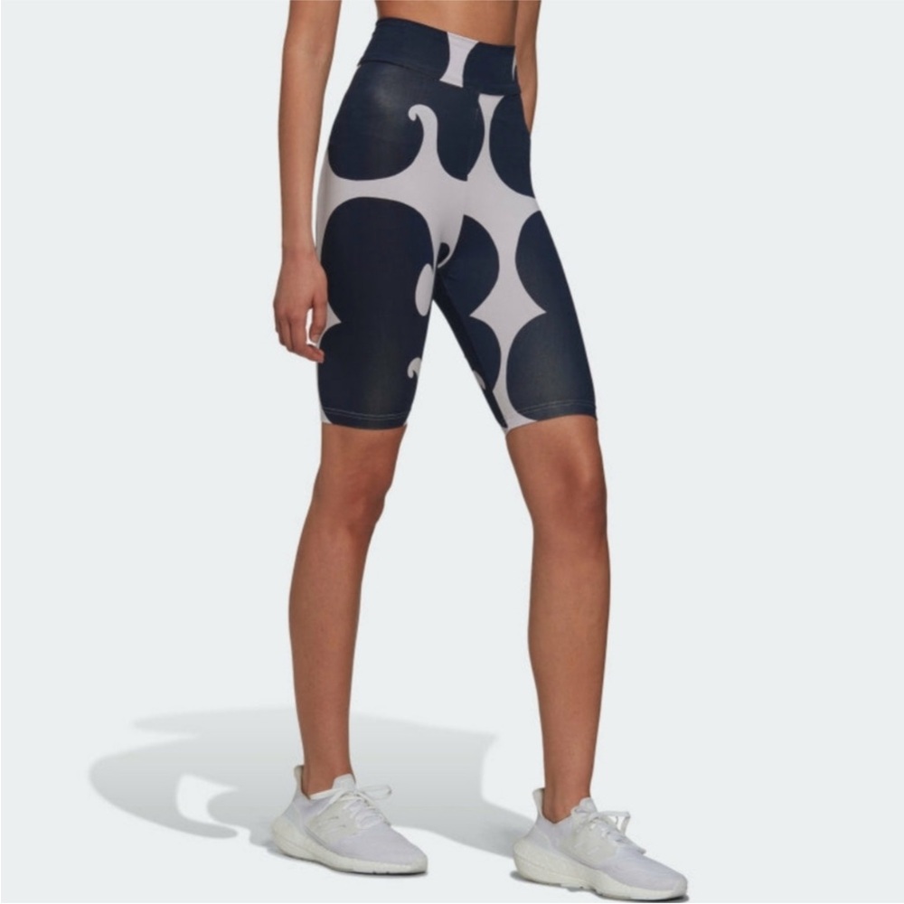 NWT Marimekko Adidas Collaboration Biker Shorts